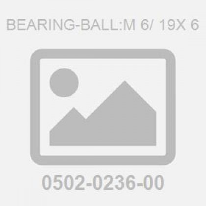 Bearing-Ball:M 6/ 19X 6